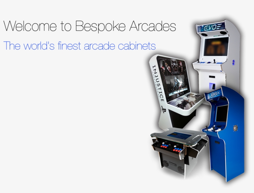 Bespoke Arcades Are Proud To Present An Exclusive Collection - Bespoke Arcades, transparent png download
