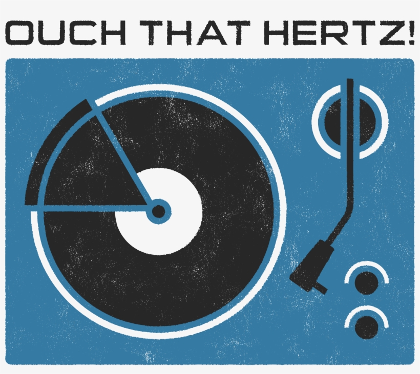 Ouch That Hertz Is An Entertainment Media Publication - Writing, transparent png download