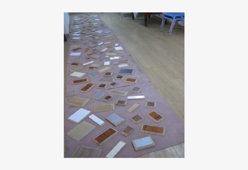 The Irregular Walkway Created By Wooden Pieces Which - Carpet, transparent png download