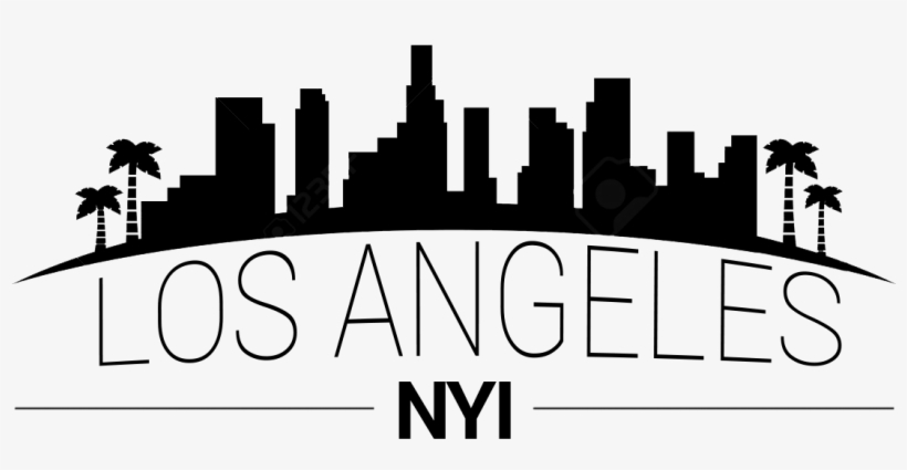 Los Angeles City Drawing, transparent png download