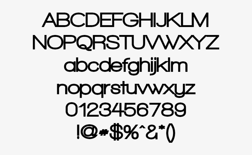 Sans Serif Walkway Example - Nbc Font, transparent png download