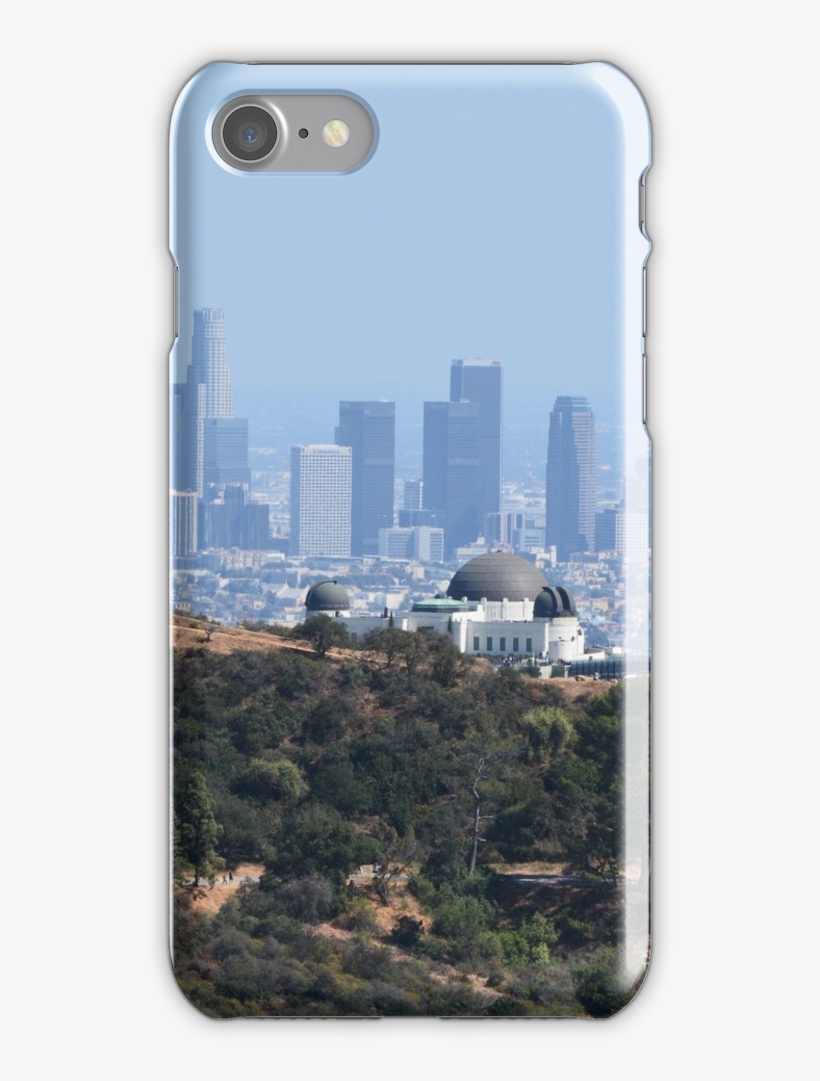 Downtown Los Angeles From Griffith Park Iphone 7 Snap - Downtown Los Angeles, transparent png download