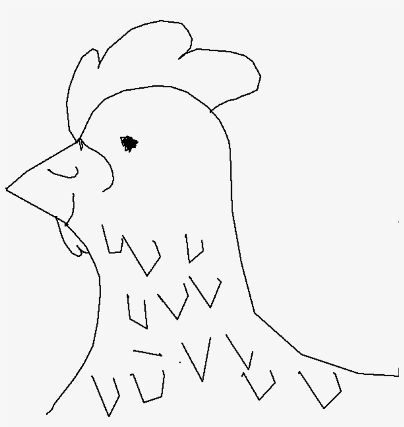 Chikcen - Sketch, transparent png download