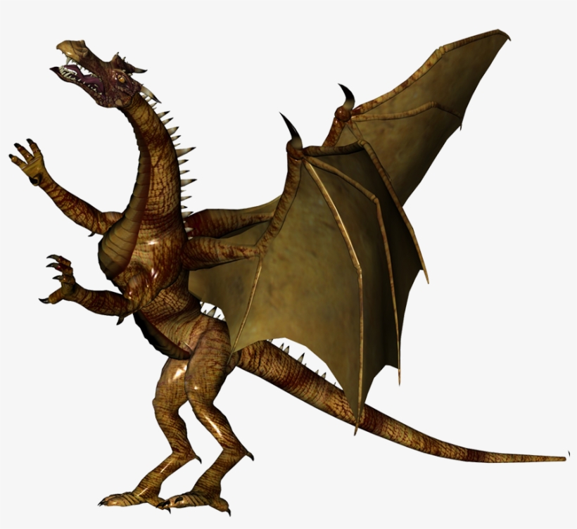 Great Pictures Of Cool Dragons - Rock Dragon Clipart Transparent, transparent png download