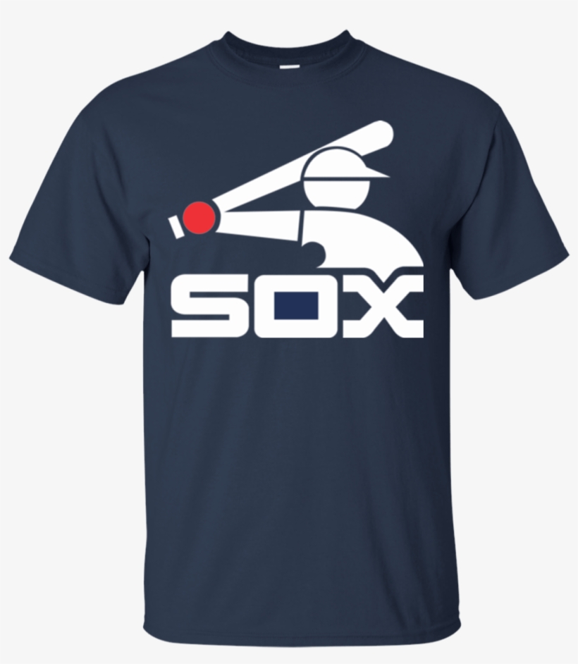Chicago White Sox Logo Baseball Men's T-shirt - Chicago White Sox Symbols, transparent png download