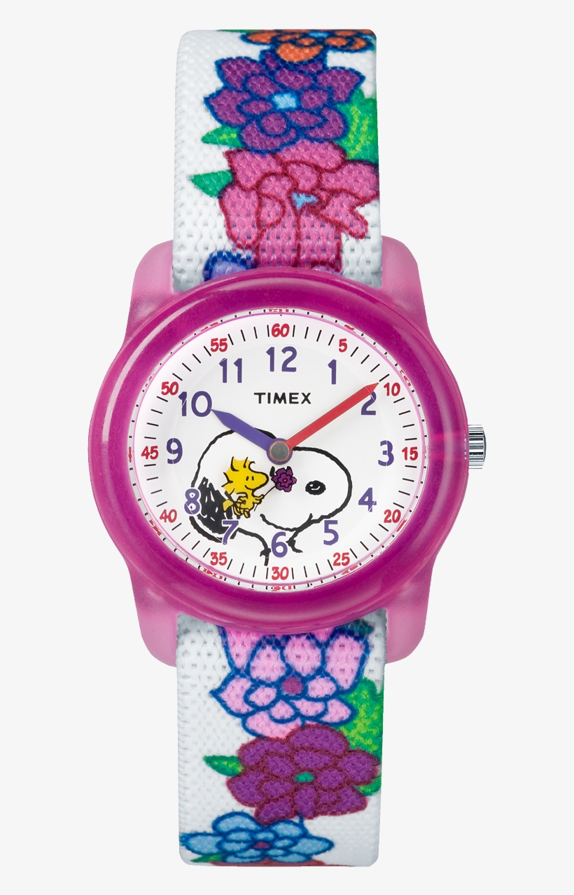 Timex X Peanuts - Tw2r41500 Timex Kids Peanuts Watch, transparent png download