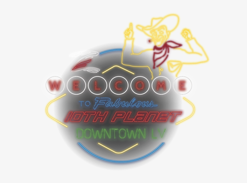 Dt10p - 10th Planet Las Vegas Downtown, transparent png download