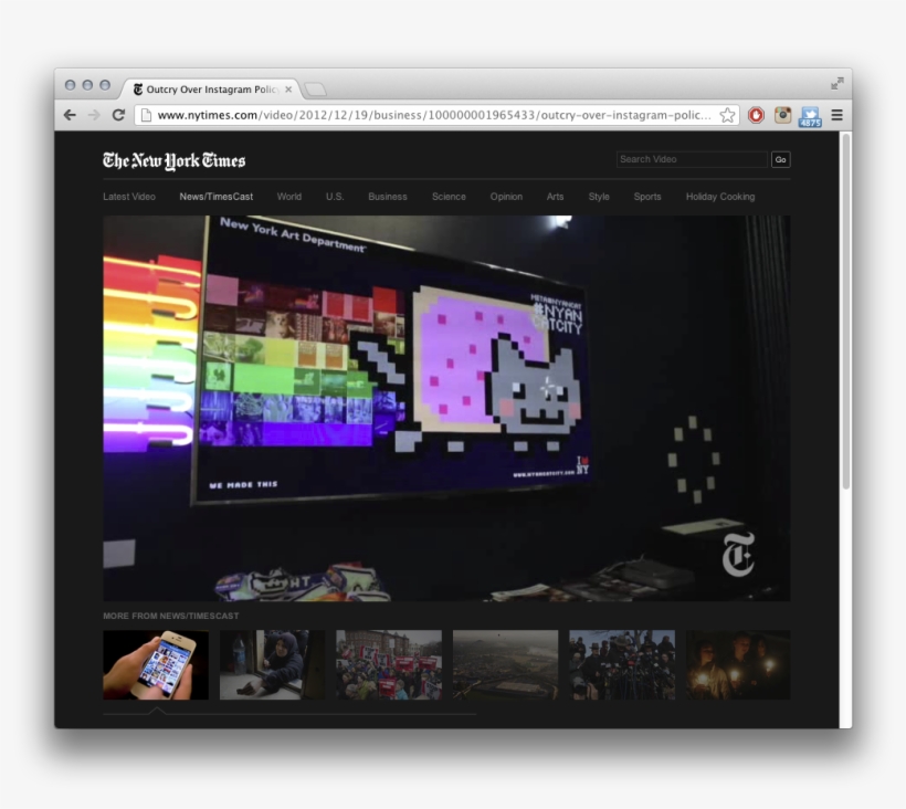 Original Nyan Cat Magnet,, transparent png download