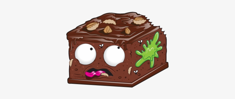 Barf Brownie - Grossery Gang Series 2 Untasty Treats, transparent png download
