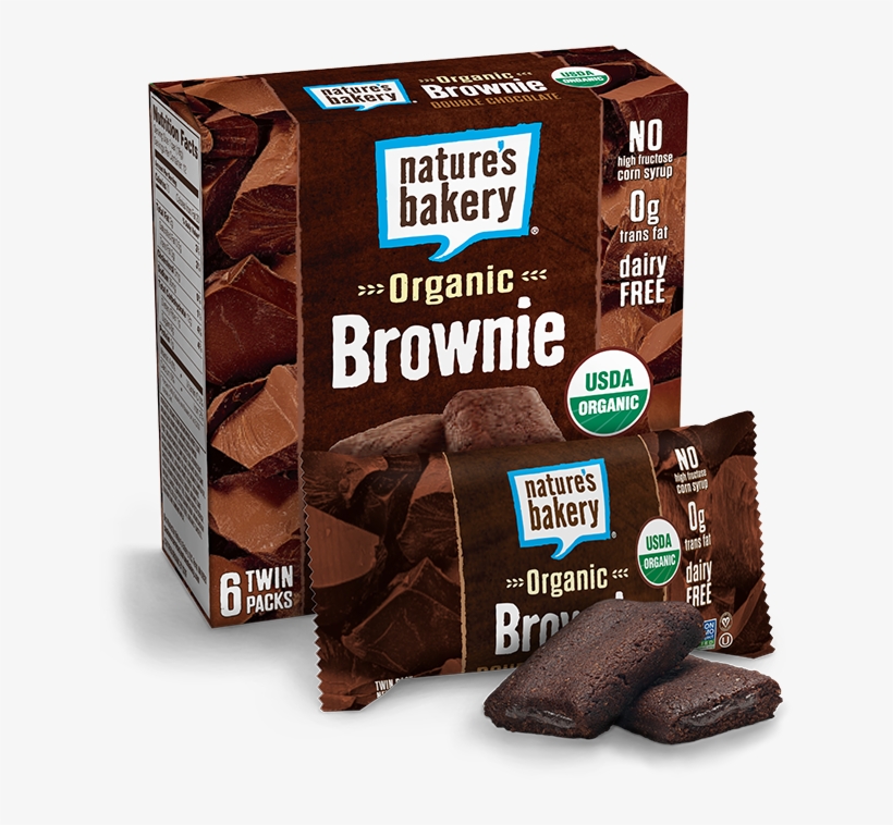 Nature's Bakery Brownie Double Chocolate, transparent png download