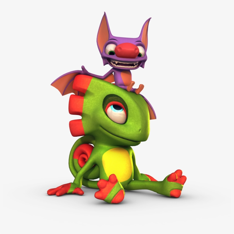 Yooka And Laylee (top) Are The Newest Stars Of This - Yooka Laylee, transparent png download