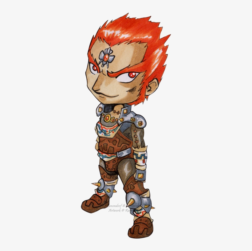 Chibi Ganondorf By Ranefea - Ganon Chibi, transparent png download