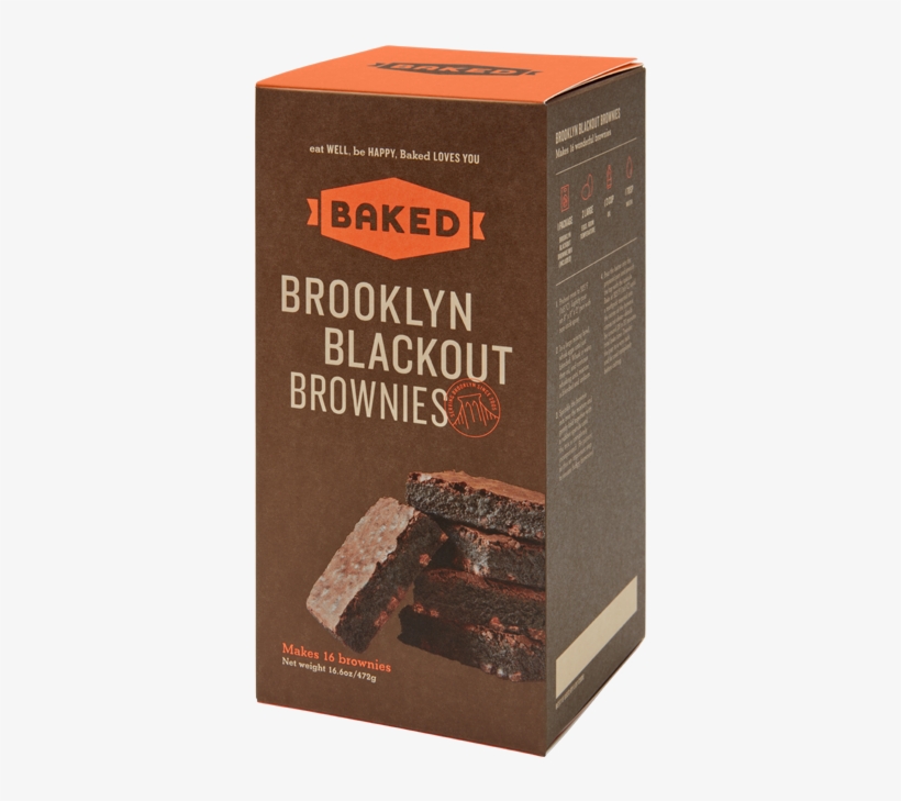 Home Shop Mixes Brownies Brooklyn Blackout Brownies - Brooklyn, transparent png download