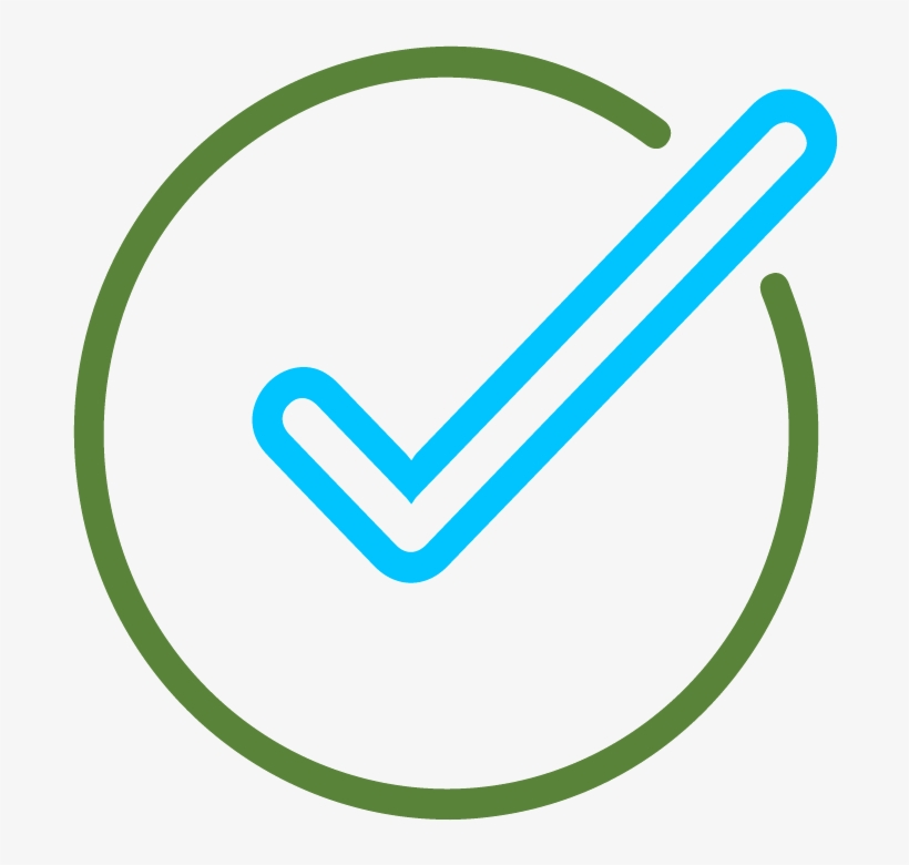 Cyan And Green Checklist Growthwright - Green, transparent png download