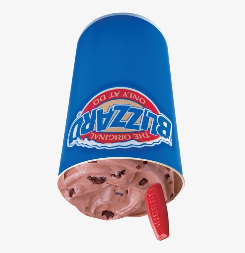 Brownie Temptation Blizzard® - Dairy Queen Blizzard, transparent png download