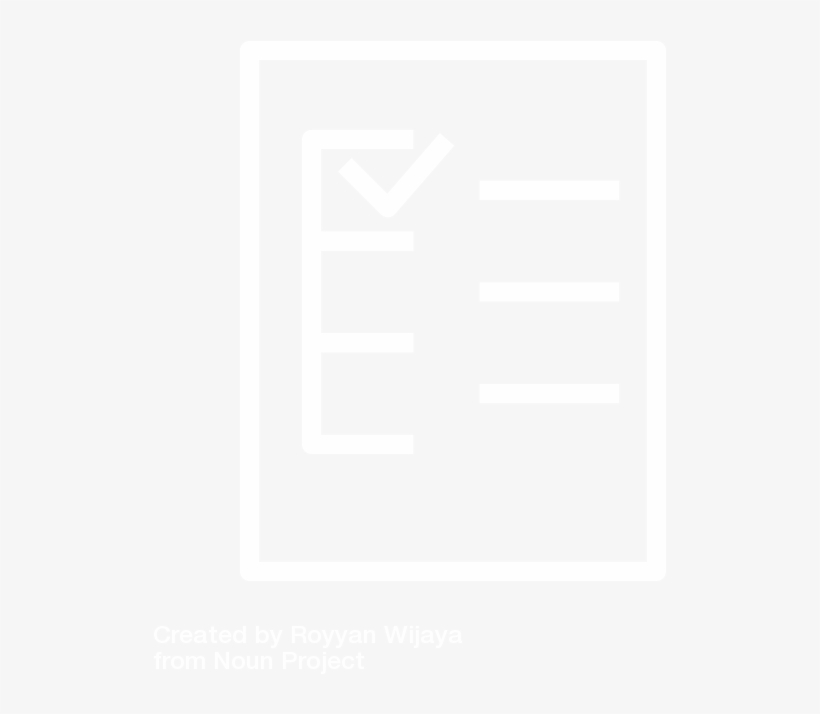 Form Checklist Error White - Poster, transparent png download