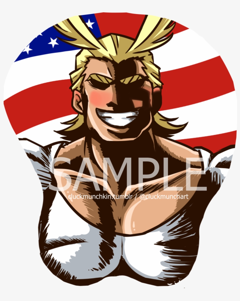 Mousepad 20allmight 20sample 20storeenvy Original - All Might Mouse Pad, transparent png download