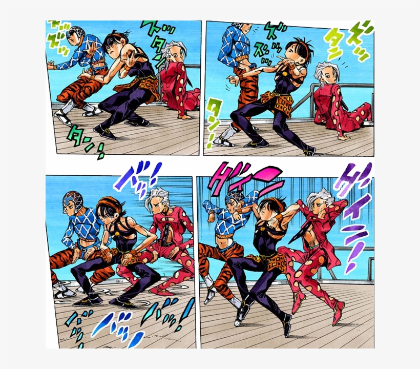*cough* [ Img] - Vento Aureo Dance, transparent png download