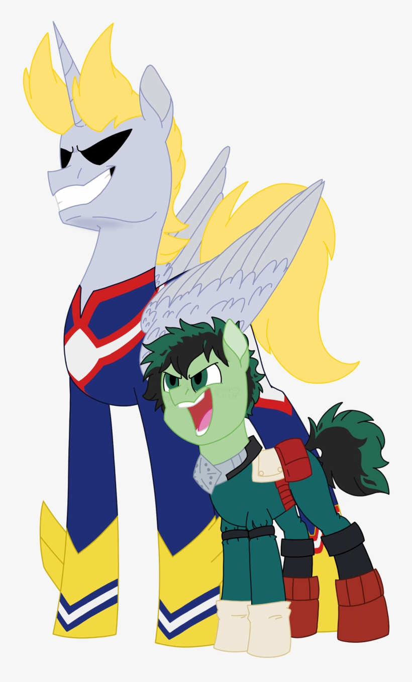 Alicorn, All Might, All Might's Hero Costume, Artist - Winged Unicorn, transparent png download