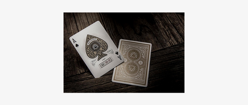 Artisan White Playing Cards, transparent png download