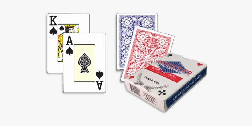 100% Plastic Playing Cards, Plastic Playing Cards, - Poker, transparent png download