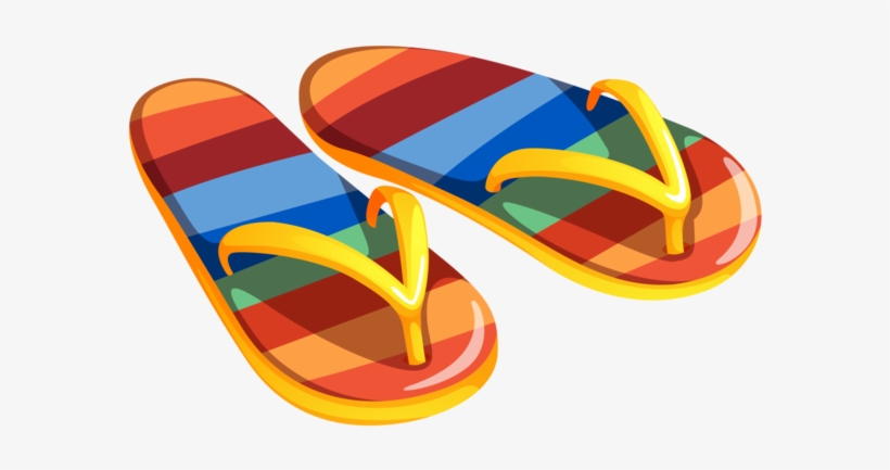 Clipart Royalty Free Download Forgetmenot Footwear - Flip Flops Clipart, transparent png download