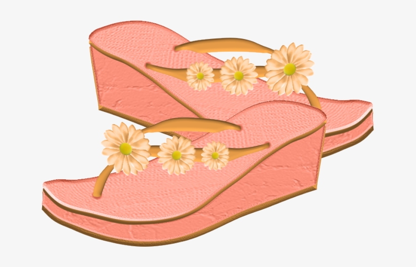 Picture Free Forgetmenot Footwear Flops Flipflops - Flip-flops, transparent png download