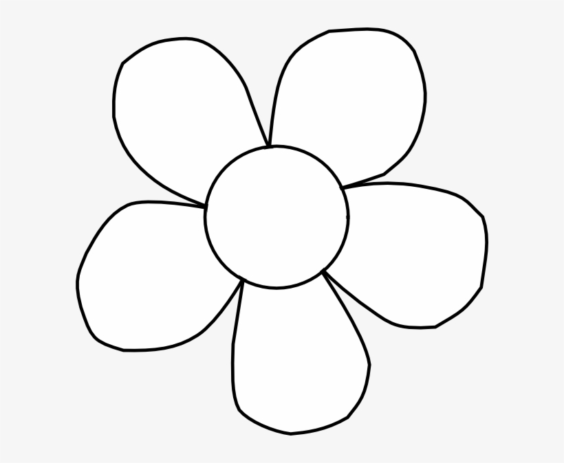 Small - Daisy Clip Art Black, transparent png download