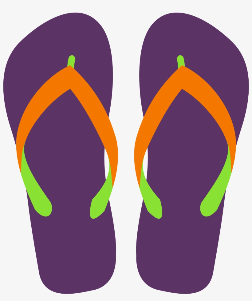 Clipartist Net Clip Art Havaianas Flops Svg - Flip Flop Clipart, transparent png download