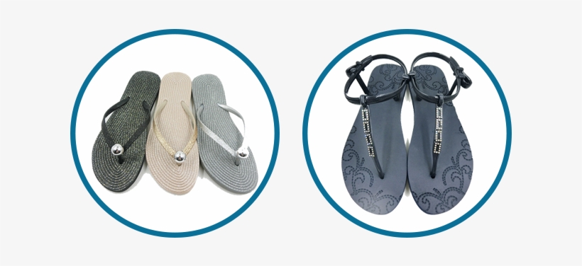 Banner Flip Flops - Flip-flops, transparent png download