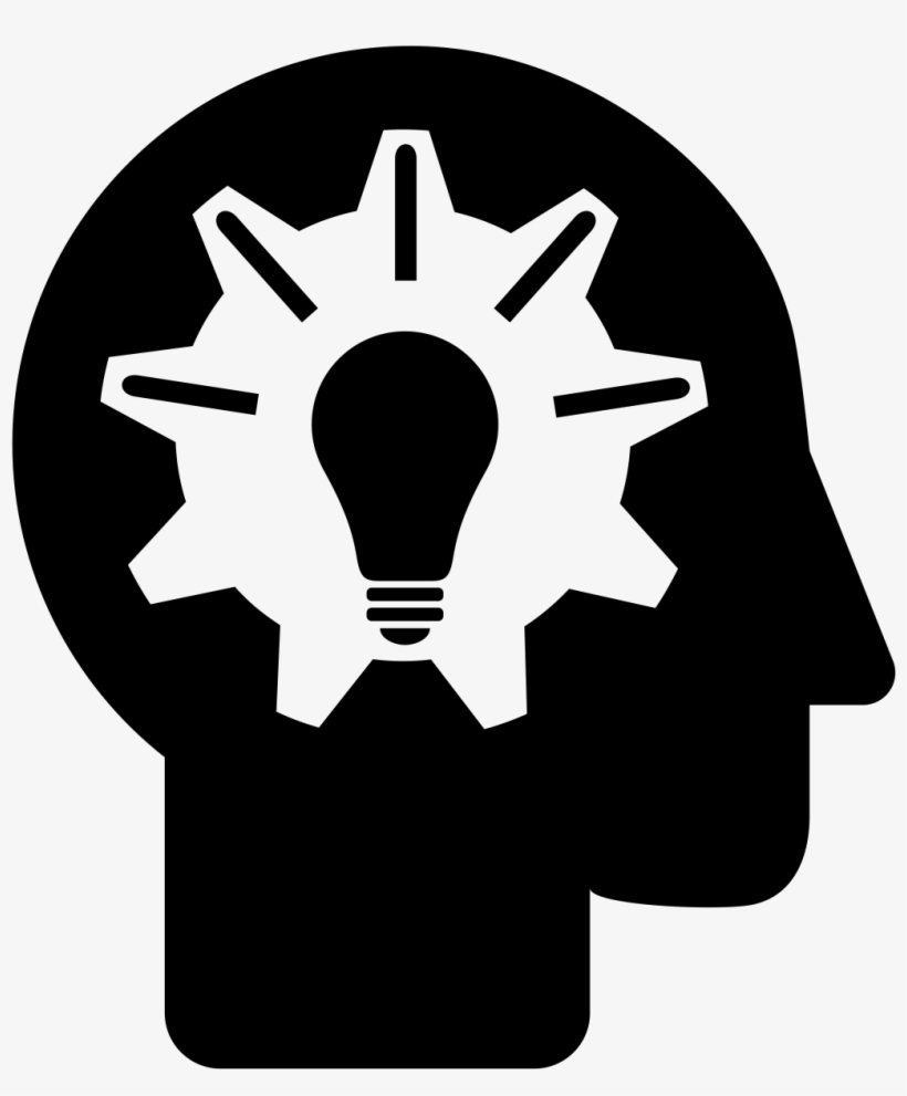 Head With Lightbulb Icon - Domain Experts Icon Png, transparent png download
