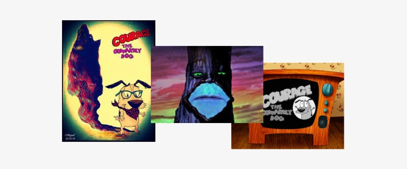 Courage The Cowardly Dog Follows A Dog Named Courage, - Courage The Cowardly Dog, transparent png download
