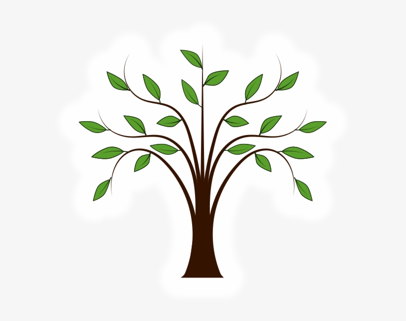 Sunday, January 24, 2016 - Tree With Leaf Clipart, transparent png download
