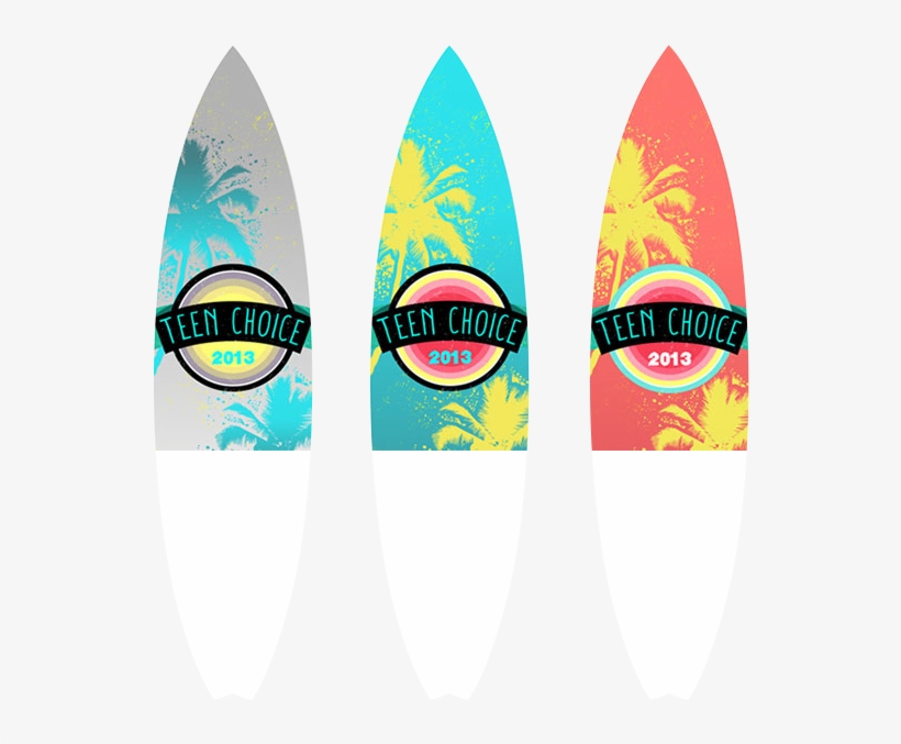 2013 Teen Choice Awards Surfboard - Teen Choice Awards Surfboard 2013, transparent png download