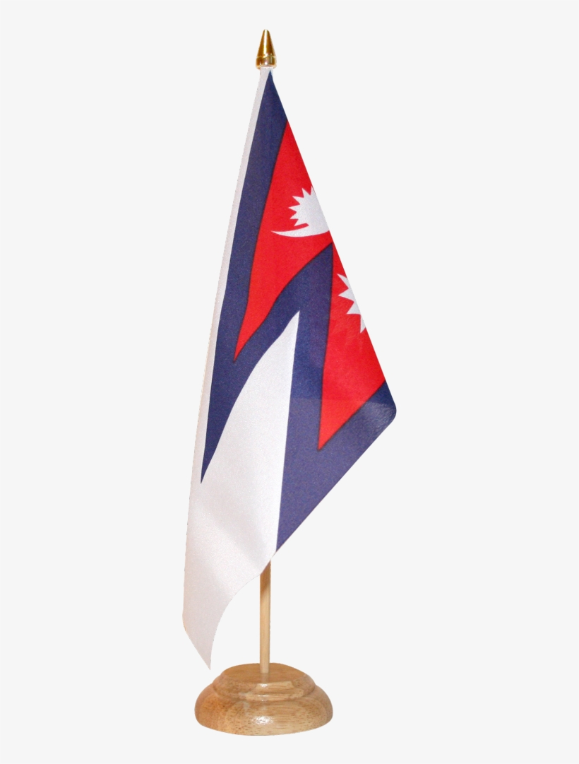 Nepal Table Flag - Flag, transparent png download