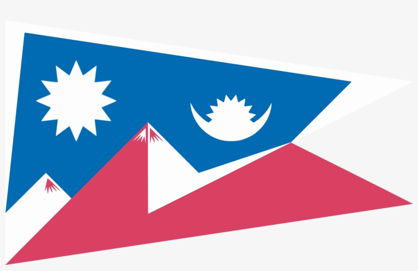 Redesignsjust A Quick Nepali Flag Redesign Except, - Nepal Flag, transparent png download