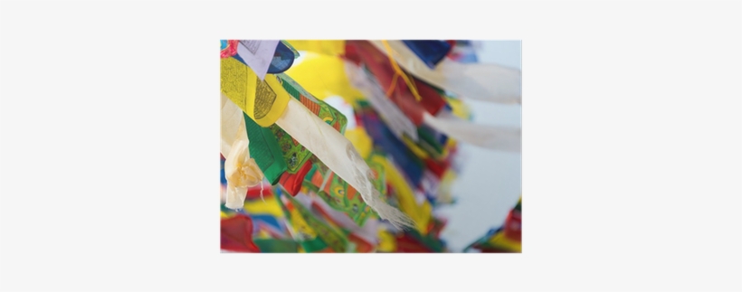 Prayer Flags Flying In The Wind In Kathmandu, Nepal - Kathmandu, transparent png download