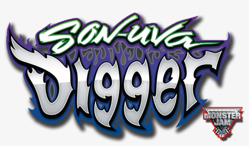 As One Of The Top Draws For Monster Jam Events, Ryan - Son Uva Digger Monster Truck Logo, transparent png download