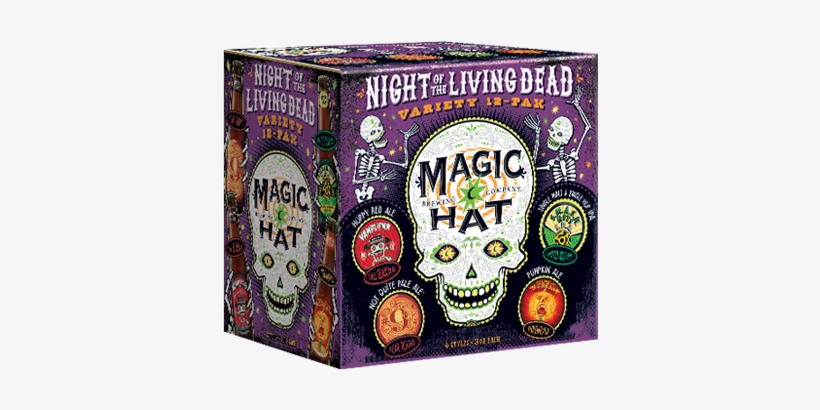 Q&a With Magic Hat On 'living Dead' 12 Pack - Magic Hat Night Of The Living Dead, transparent png download