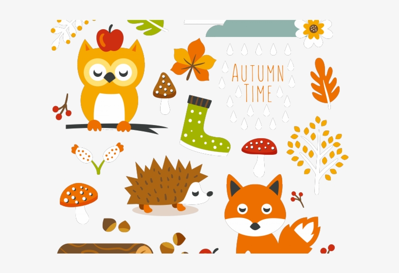 Fall Clipart Printable - Cute September Clip Art, transparent png download
