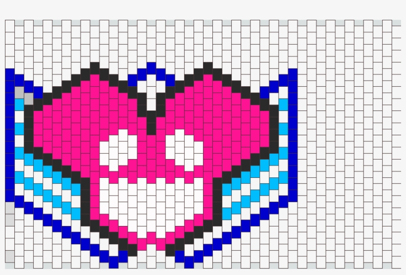 Deadmau5 Kandi Mask - Deadmau5 Kandi Mask Pattern, transparent png download