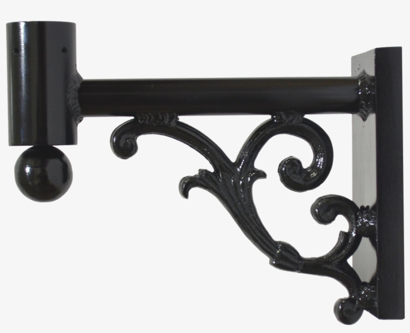 Wall Mount Sm Decorative Scroll Arm - Aluminium, transparent png download