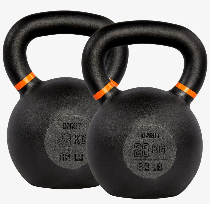 Onnit Double 28kg Kettlebells - Kettlebell, transparent png download