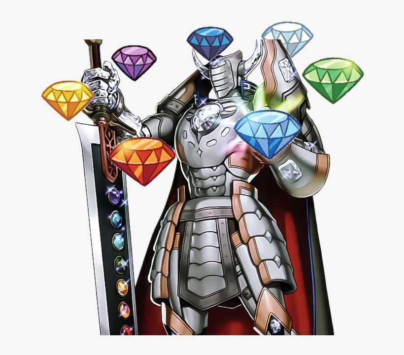 View Samegoogleiqdbsaucenao Chaos Emeralds , - Yugioh Gem Knight Master Diamond, transparent png download