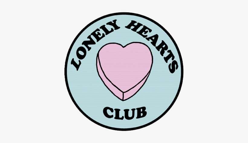 Grunge Heart Png Download - Lonely Hearts Club, transparent png download