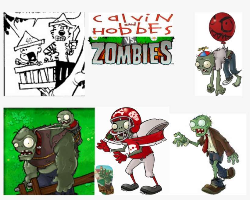 Download Calvin And Hobbes Clipart Art Calvin And Hobbes - Monopoly - Plants Vs Zombies, transparent png download