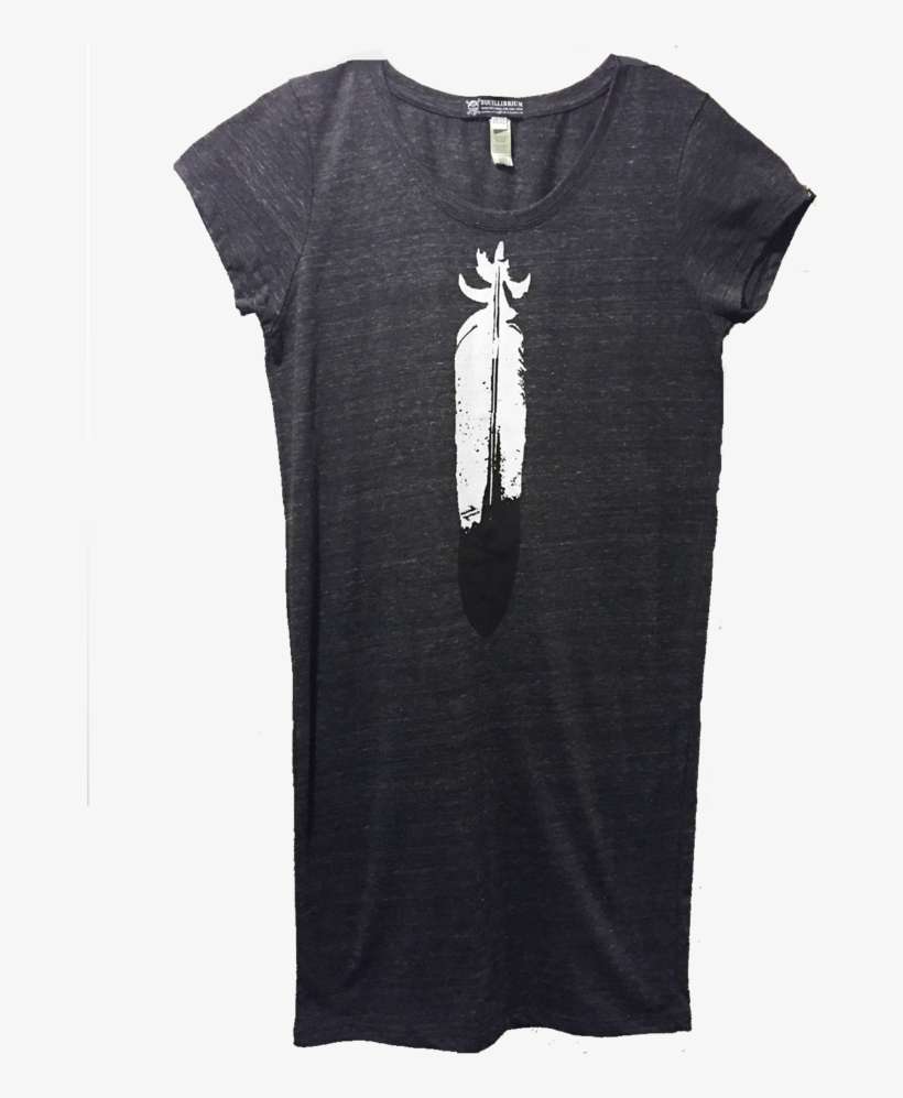 Eagle Feather - T Shirts Crew Neck, transparent png download