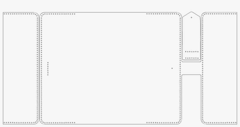 Laser Cut Moleskine Cahier Cover - Slope, transparent png download