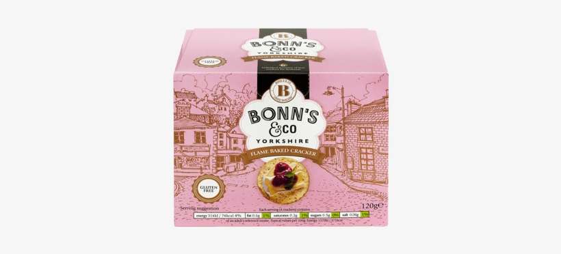 Bonn's & Co Gluten Free Cracker - Bonns And Co Bonns And Co Flame Baked Cracker 162g, transparent png download