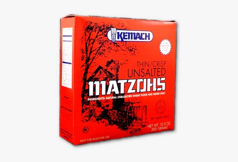 Unsalted Matzo - Kemach Spaghetti 16 Oz, transparent png download